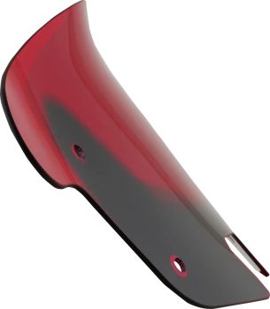 WINDSHIELD FLARE 10 KOLOR RED