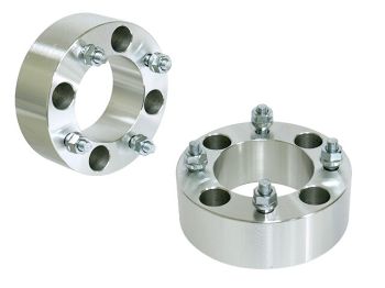 Bronco Wheel spacers ATV 1,5"/38mm 4/156 M10 X 1.25mm pair Black