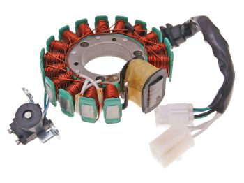 alternator stator for 125cc Yamaha Majesty, MBK Skyliner (-09)
