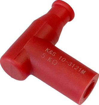 CAP SPARK PLUG T TYPE RED