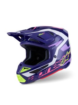 HELMET SM7 DEED PURPLE/PINK L