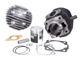 cylinder kit Naraku 75cc 47mm w/ cylinder head for Vespa V50, Special, PK, Ape