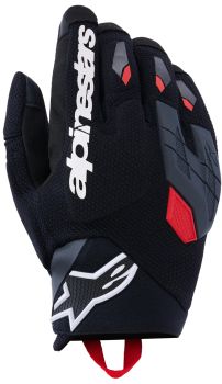 GLOVE DURACK BLACK/GRAY/RED M