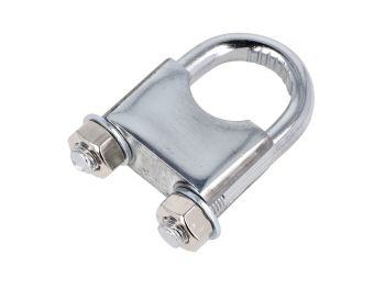 Handlebar bracket set polished for Kreidler Florett Mustang Cross