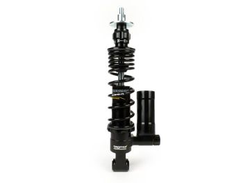 Shock absorber, front -BGM PRO F16 COMPETITION, 275mm- Vespa Primavera 50 (2013-2016), Vespa Primavera 125 (2013-2016), Vespa Primavera 150 (2013-2016), Vespa Sprint 50 (2013-2016), Vespa Sprint 125 (2013-2016), Vespa Sprint 150 (2013-2016) - black