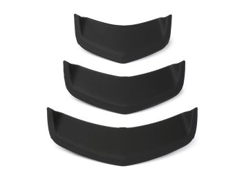 Horn grill insert, chevron set -MOTO NOSTRA, mat black- Vespa GTS125/300 (2019-), GTS Super (iGet/HPE), GTS Supersport (iGet/HPE), GTS Touring (iGet/HPE), GTS SuperTech (iGet/HPE), GTS Yacht Club, GTS SuperNotte