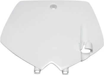 PLATE # FRT KTM65 WHT