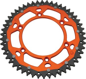 SPROCKET DUAL MSE KTM 50T ORNG