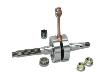 crankshaft Malossi RHQ MHR 12mm connecting rod 85mm stroke 39.3mm for Aprillia, Gilera, Piaggio with C-One engine housing