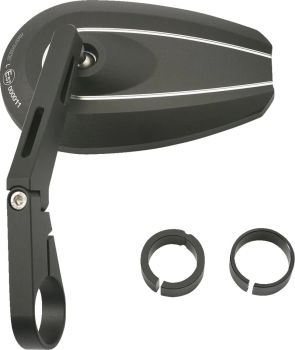 D-MIRROR-6 BAREND LONG ALU BK