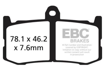 BRAKE PAD SINTER RACE