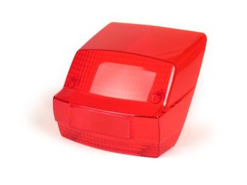 Tail light lens -MOTO NOSTRA- Vespa PX (-1984) with E-mark - red