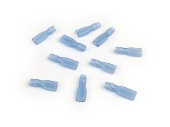Isolator hose for crimp terminal -female spade connector 4.8mm Ø=0.5-1.0mm²- DIN 46343 - 10 pcs