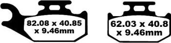 BRAKE PAD EBC FA317TT