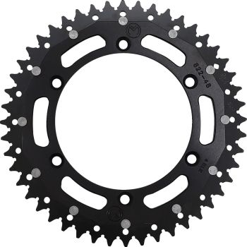 SPROCKET DUAL MSE HUSQ 48T BLK
