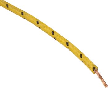 WIRE 16-GAUGE CLOTH BRAIDED 25