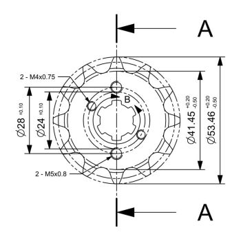 Forte Front sprocket, 13 teeth (420), Derbi Senda 00- / Aprilia 06- / Gilera 03-
