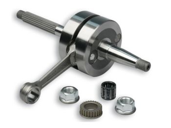 crankshaft Malossi RHQ MHR Team 12mm connecting rod 85mm stroke 39.3mm for Aprillia, Gilera, Piaggio with C-One engine housing