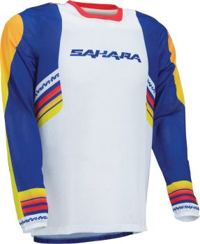 JERSEY SAHARA BLUE/ORANGE 2XL
