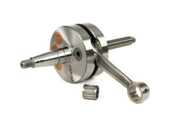 Crankshaft -BGM Evolution 52mm stroke, 105mm conrod (standard), Ø=90mm webs- Piaggio Maxi 2-stroke, Aprilia SR125, Gilera Runner 125FX, 180FXR, Italjet Dragster 125, 180, Piaggio SKR125, SKR150, Typhoon 125, Skipper125, Skipper150, Hexagon 125EX, 150EX,