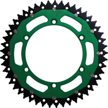 SPROCKET DUAL MSE KAW 49T GRN