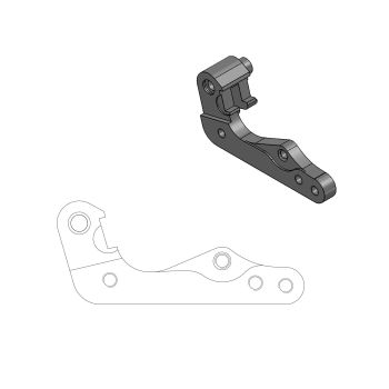 BRAKE ADAPTER 270 MM