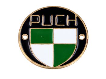 Metal headlight emblem for Puch MS, VS, MV, VZ, DS