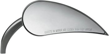 MIRROR RAD 3 T-DROP R BLK