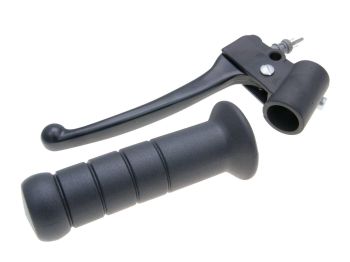 brake lever fitting left-hand w/ grip for Piaggio NRG, TPH, Storm, Gilera Typhoon