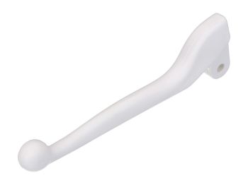 clutch lever w/o mounting, white plastic for Simson S50, S51, S53, S70, S83, SR50, SR80, KR51/2, SR4-1, SR4-2, SR4-3, SR4-4