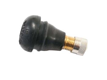 Tubeless tire valve short for moped motorcycle