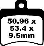 BRAKE PAD EBC SFA298