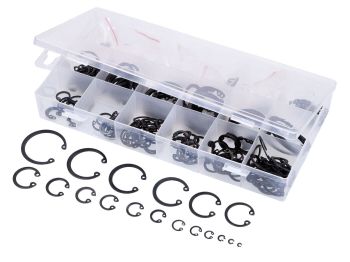 Shaft retaining rings assortment box inner rings 3-32mm 300-piece