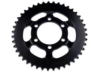 Sprocket Esjot steel 43 teeth black for Zündapp KS 50, 517, 530 Super, Sport,