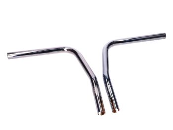 handlebar 2-parts chromed for Peugeot 103, MVL, Vogue