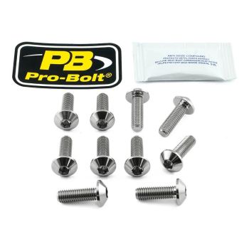 ROT BOLT KIT TIT M8X25 10