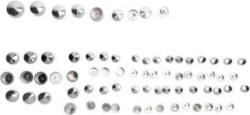 COVERS BOLT 86-03XL CHR