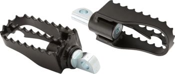 FOOT PEGS MX STYLE MINI BLACK