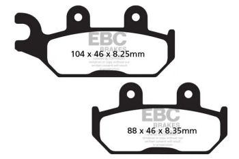 BRAKE PAD CARBON ENDURO
