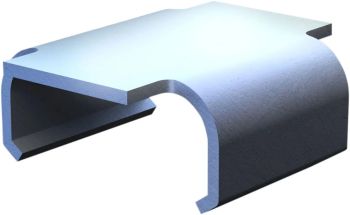 TRACK CLIP SMALL FLAT