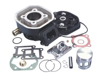 cylinder kit Polini aluminum sport 70cc 47mm for Malaguti Dune 50, Minarelli MR4