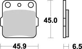 MOTOMASTER BRAKEPAD NITRO