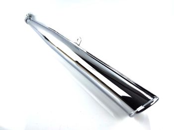 Exhaust 32mm chrome for Hercules K 50 RL SL