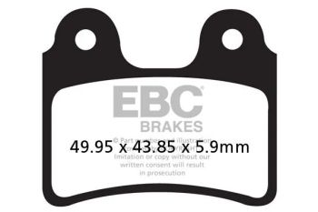 BRAKE PAD CARBON ENDURO