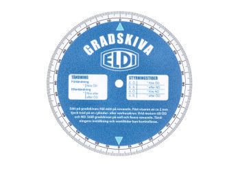 Graduated disk Sweden