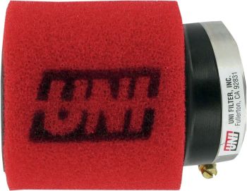 Õhufilter d. 63.5mm, pikkus 152mm, nurgaga UNI POD, kahe kihiline