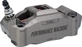 125 X 4, RACE SERIES RADIAL MOUNT CALIPER, LEFTGUNMTAL GRY