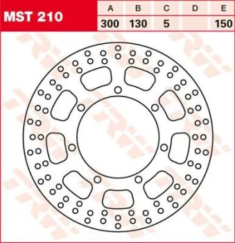 ROTOR TRW MST210