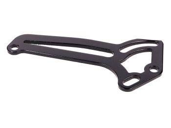number plate holder lateral mounting aluminium black for Minarelli 50cc 2-stroke