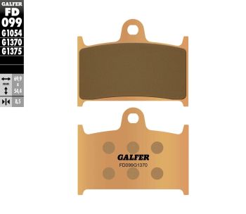 BRAKE PAD STREET SINTER